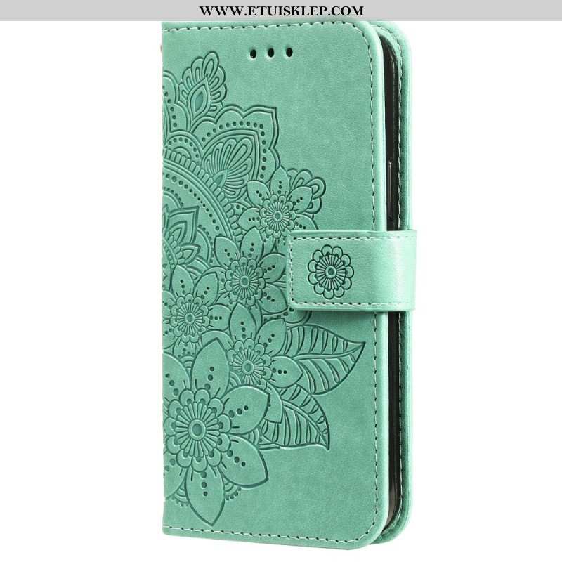 Etui Folio do Xiaomi 13 z Łańcuch Paskowata Mandala